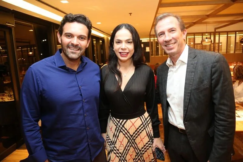 Clóvis Holanda, Roberta Fontelles e Philippe Godefroit