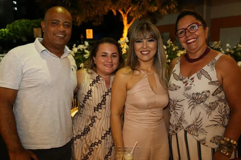 Alberto Berto, Fabiane Nobre, Vivian Rosa e Zoraide Braga