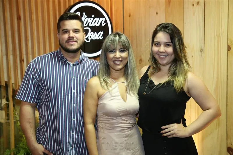 Andre Valente, Vivian Rosa e Eurides Cavalcante