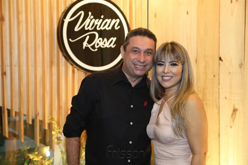 Claudemir Holanda e Vivian Rosa