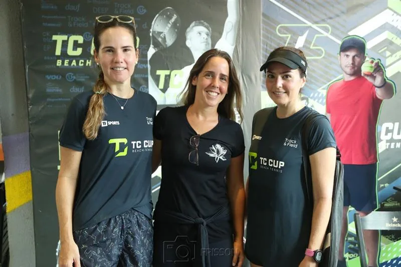 Ediane Câmara, Andrea Montenegro e Luciana Rola