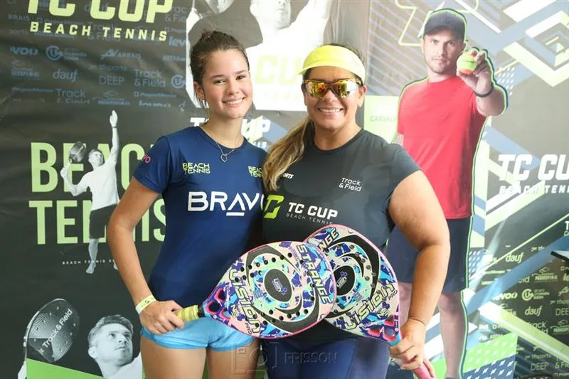 Gebrielle Veloso e Alexandra Carvalho