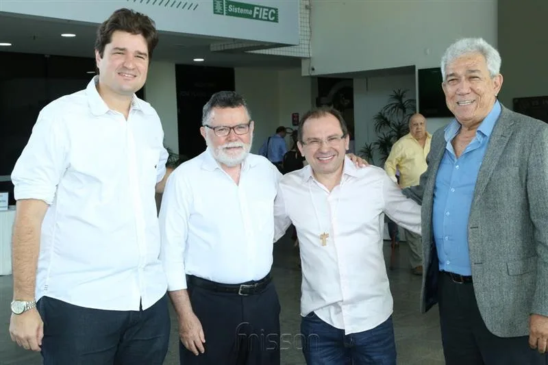 Fernando Laureano, Marcos Albuquerque, Carlos Matos e Edmilson Pereira
