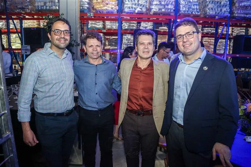 Daniel Ponciano, Ary Martins, Claudio Dias Branco e Murilo Tavares