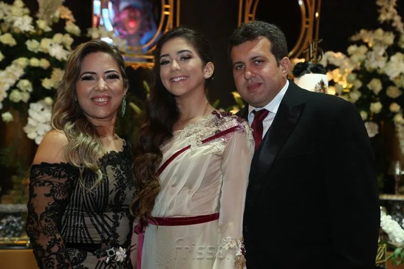 Vivian Rosa, Amanda e Alexandre Freire