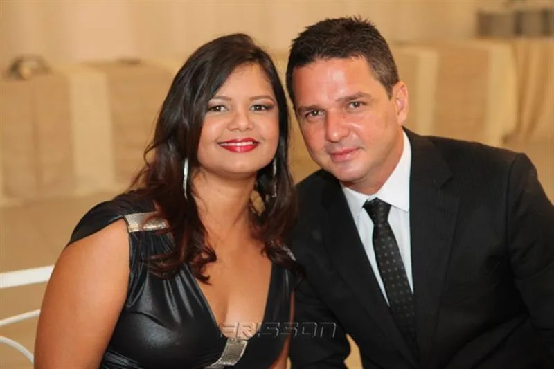 Ana Carine e Waldek Rocha