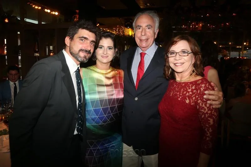 Agustin Herrero, Cecília Seligmann, Jhonny e Lúcia Wolff