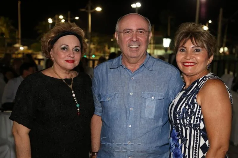 Alessandra Aragão, Amarilio Cavalcante e Salete Araújo