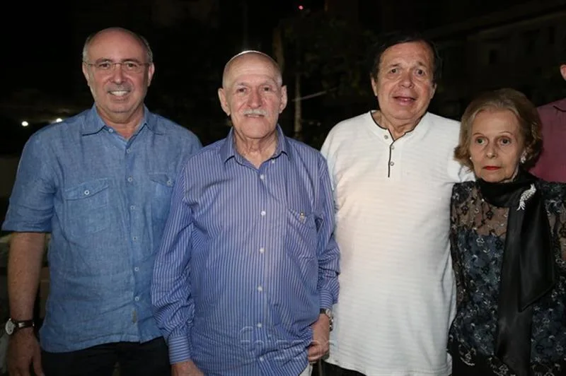 Amarilio Cavalcante, José Augusto Lopes, Flavio Torres e Margarida Borges