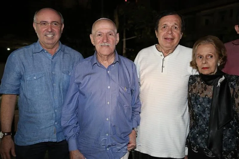 Amarilio Cavalcante, José Augusto Lopes, Flavio Torres e Margarida Borges