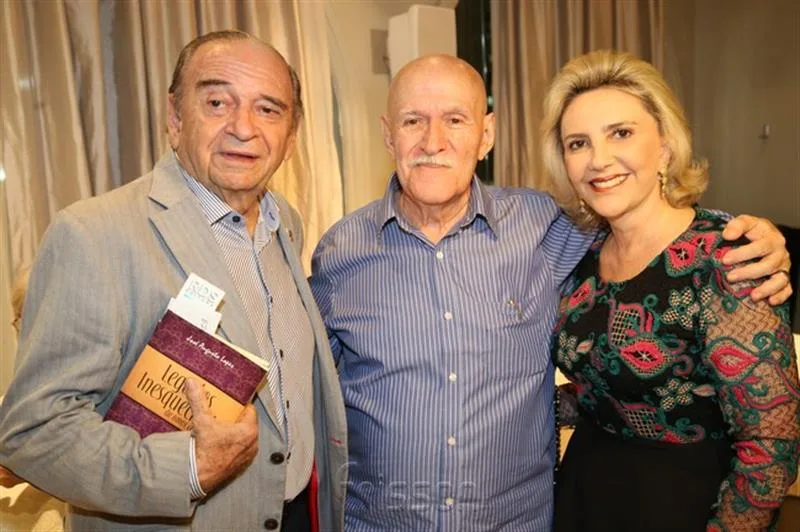 Ednilo Soárez, José Augusto Lopes e Graça da Escóssia