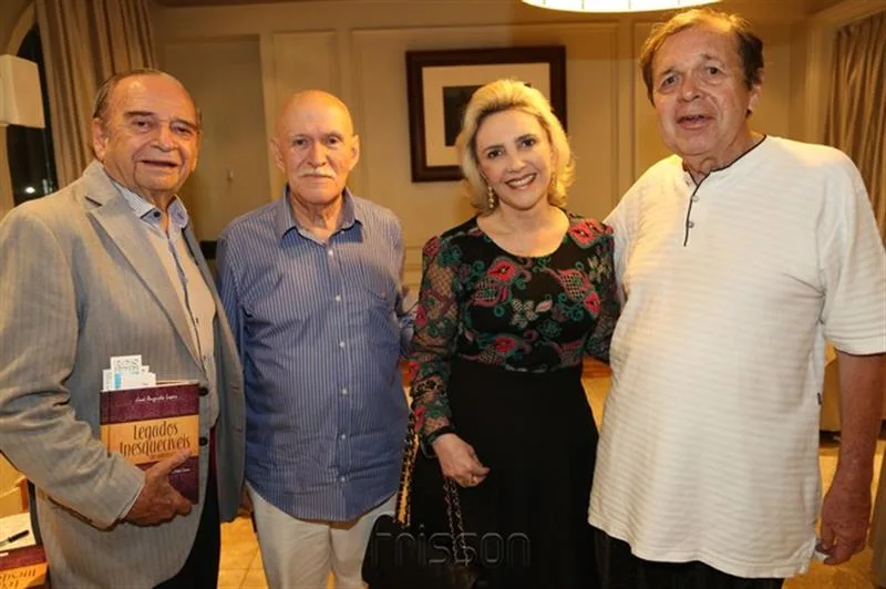 Ednilo Soárez, José Augusto Lopes, Graça da Escóssia e Flavio Torres