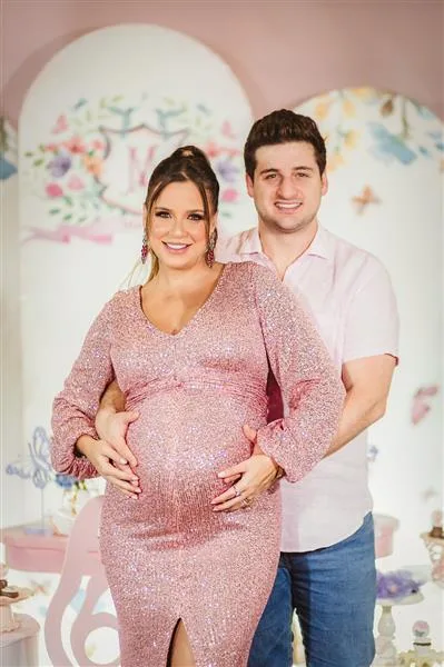 Fernanda Levy e Omar Macedo