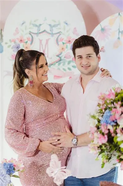 Fernanda Levy e Omar Macedo
