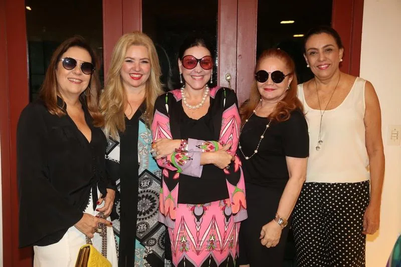 Angela Bezerra, Daniele Arruda, Patrícia Al'Kary, Lisieux Brasileiro e Moema Mota
