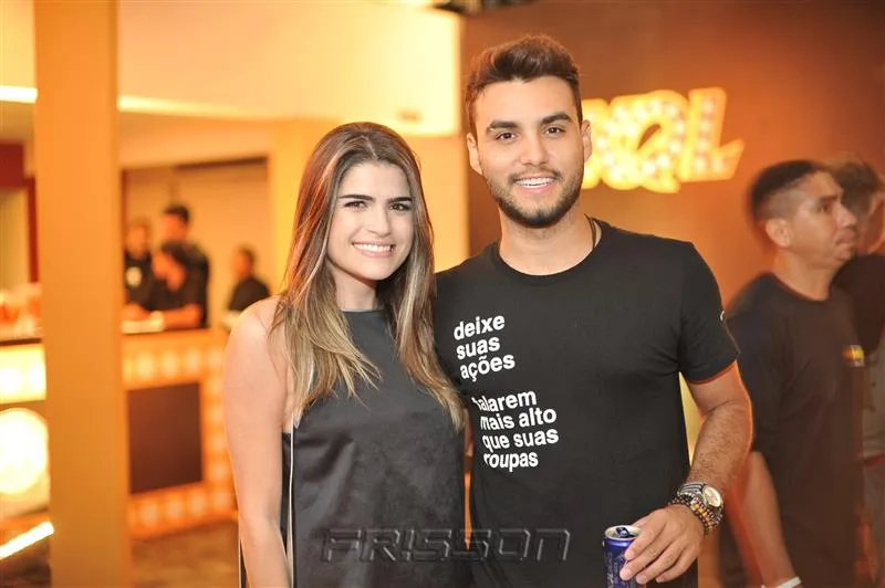 Carla Amaral e Bruno Calaço