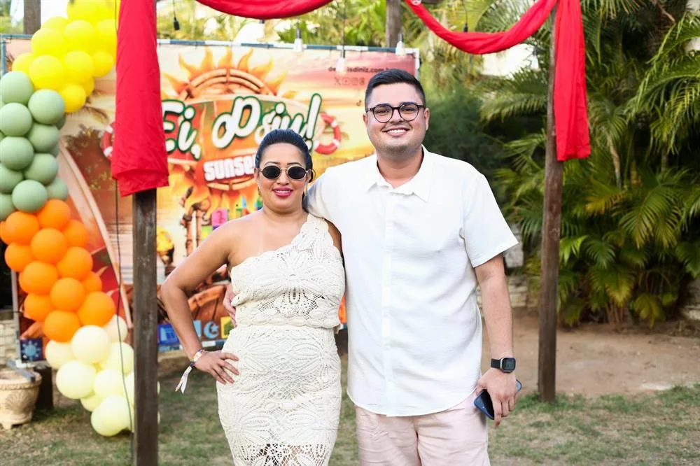 Caroline Passos e Felipe Magalhães