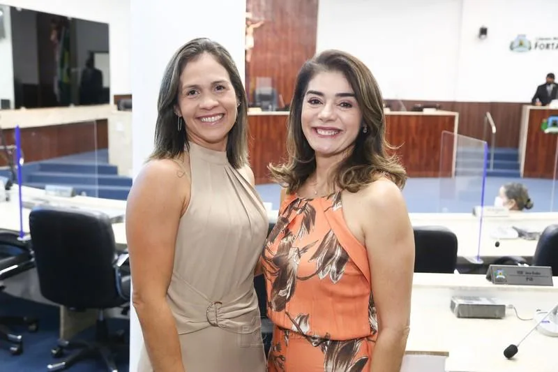 Aline Barbosa e Cristiane Herculano