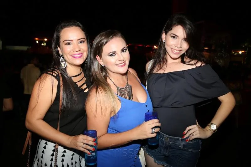 Albenia Abreu, Fabricia Santos e Daiana Souza