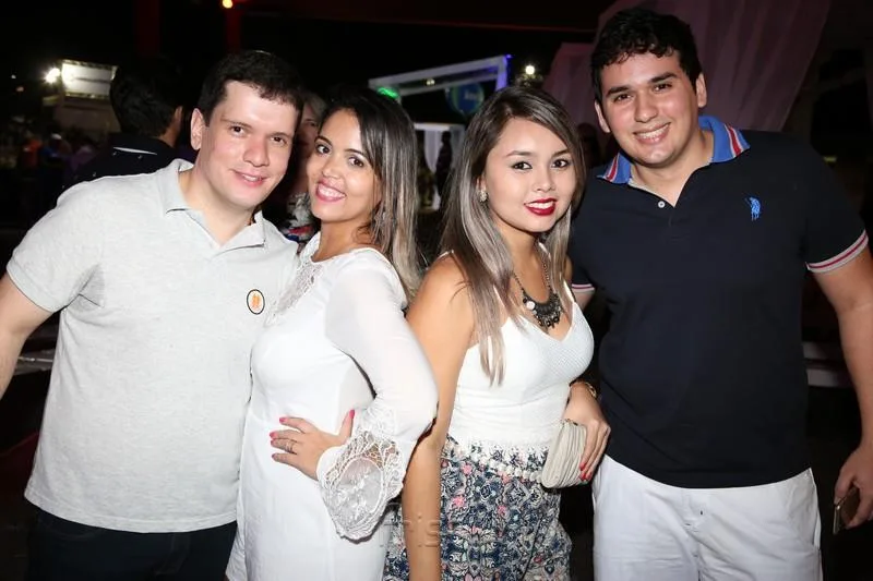Anderson Marinho, Greice Silva,Talita Costa e Lucas Franco