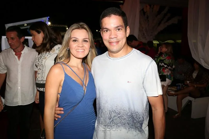 Katarine e Cacá Queirós