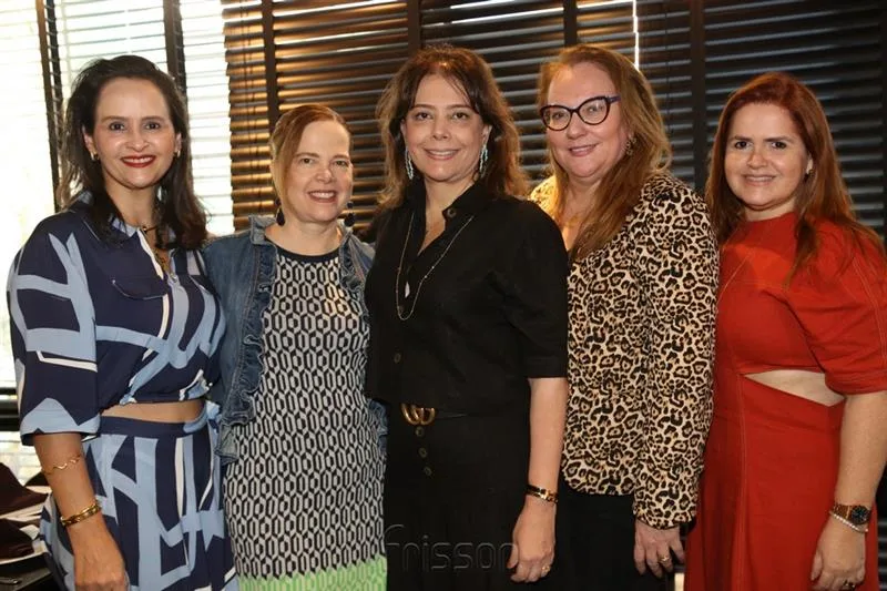 Adriana Miranda, Isabella Fonseca, Claudia Gradvohl, Luiziane Cavalcante e Waleska Bezerra