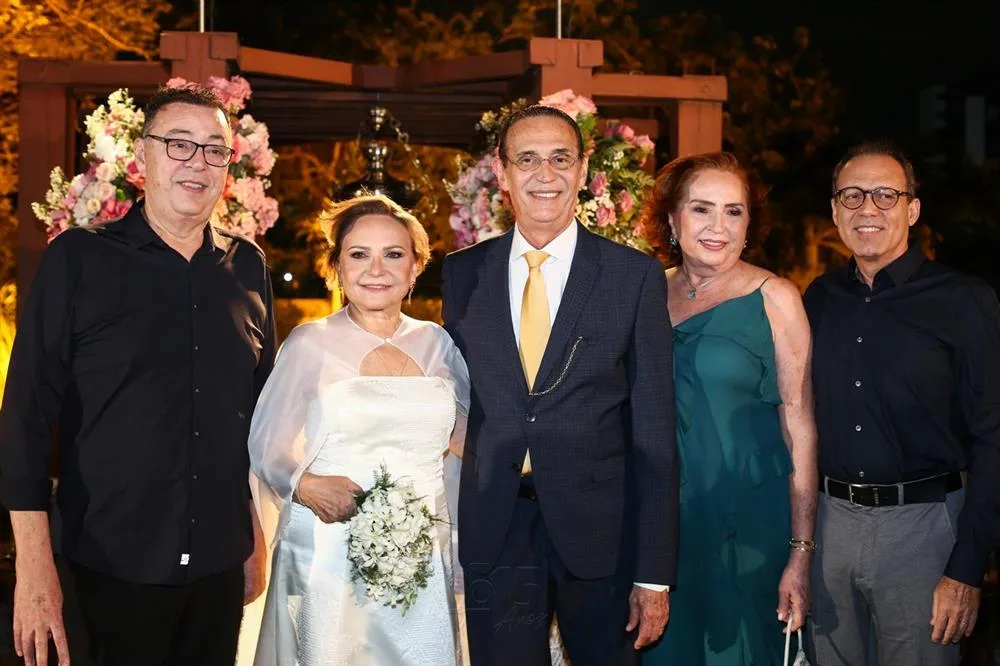 Bodas de Ouro de Vânia e Aristófanes Canamary
