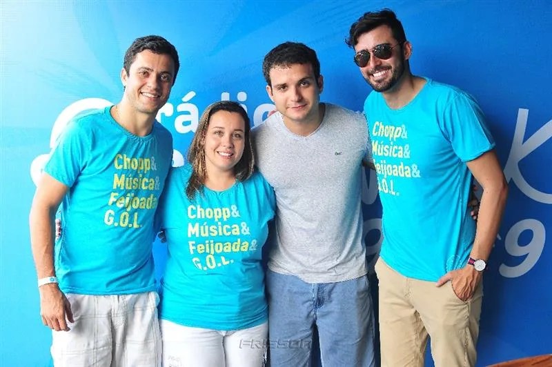 Bruno Bastos e Luana Sebbe, Rafael Lobo e Daniel Barroso
