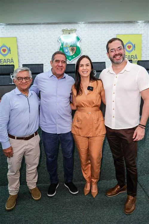 Alexandre Cialdini, Luiz Gastão, Lia de Freitas e Caio Cavalcante