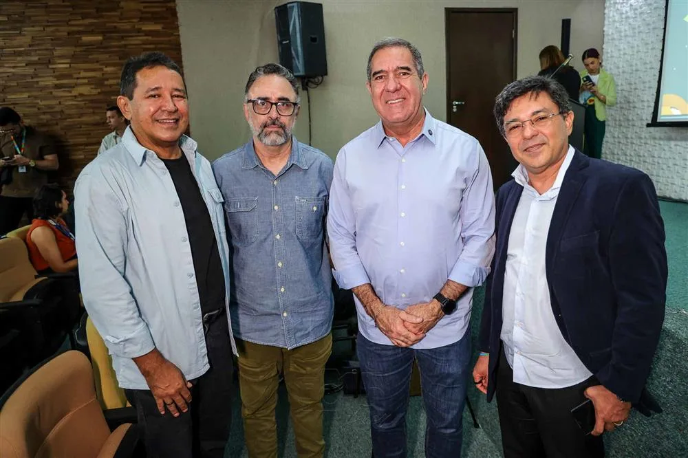 Cícero Cavalcante, Meneleu Neto, Luiz Gastão e Henrique Javie