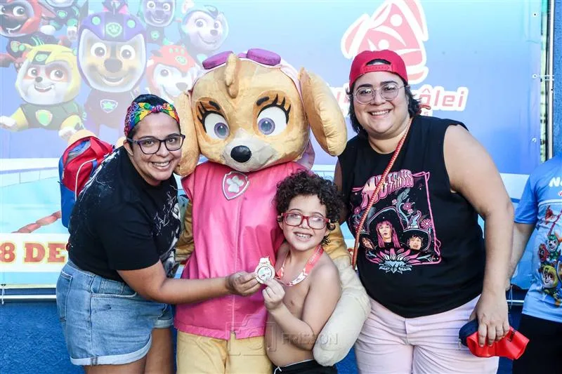Ana Fabia, Jose Mathias e Talita Luz