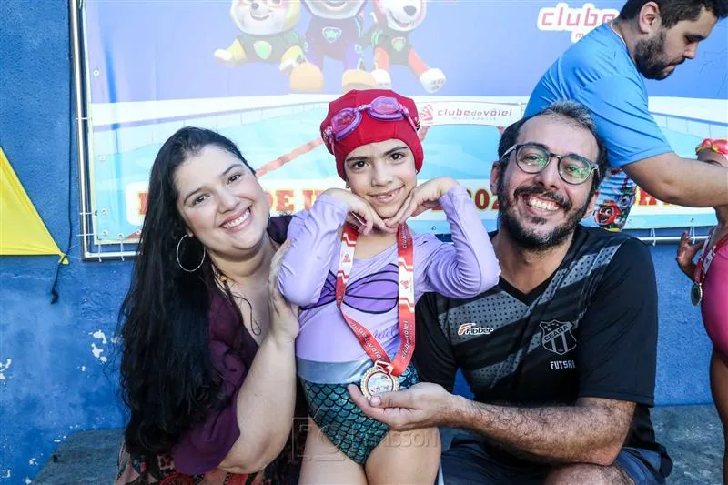 Carol, Sofia e Guilherme Sousa