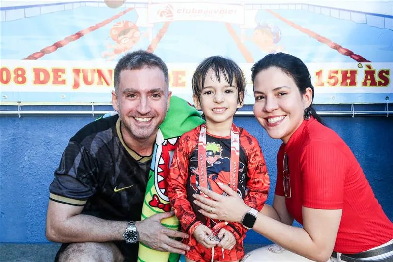 Davyd, Adam Melo e Samara Freitas