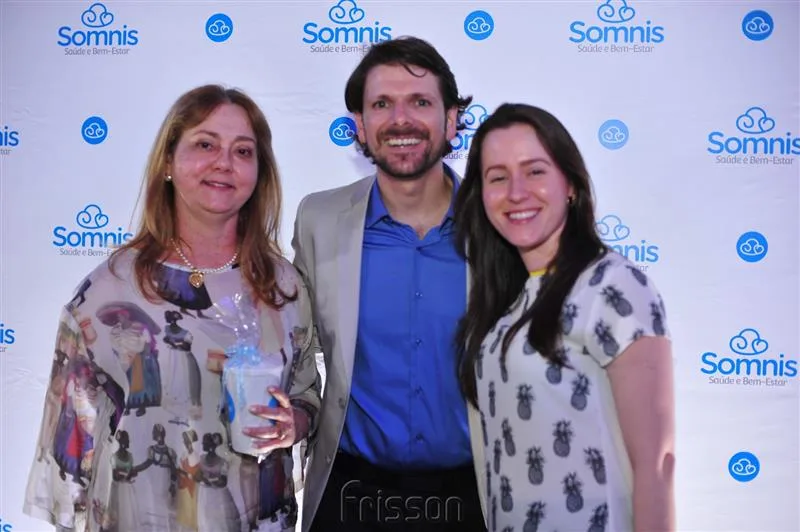 Cristiana Alves Lima, José Meudo e Georgiana Alves Lima