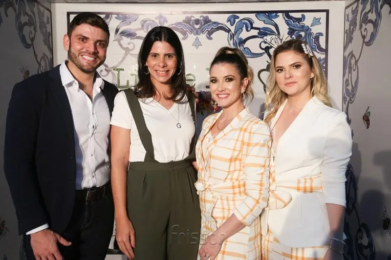 Fernando Mariano, Geórgia Forti, Carolina Ciarlini e Lia Bastos