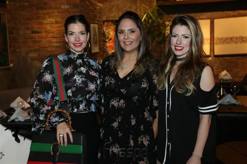 Ana Claudia Brasil, Ana Gladys Oquendo e Raquel Macedo