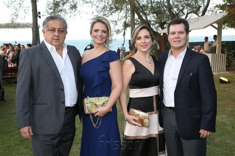 Adriano, Tais Pinto, Suyane e Claudio Dias Branco