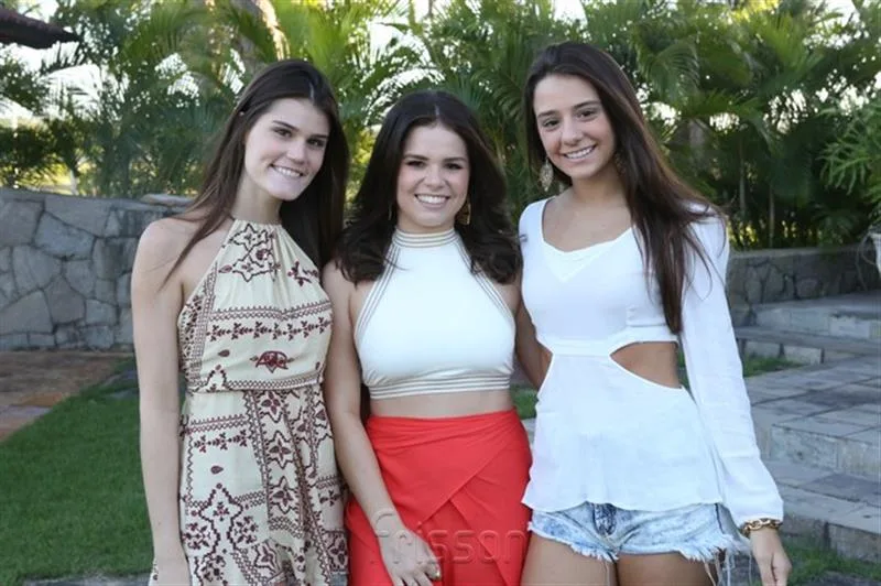 Beatriz Macedo, Leticia Studart e Roberta Browne