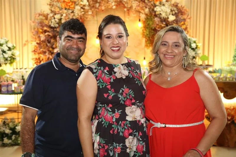 Carlos Alex Costa, Laiana Rodrigues e Karine Costa