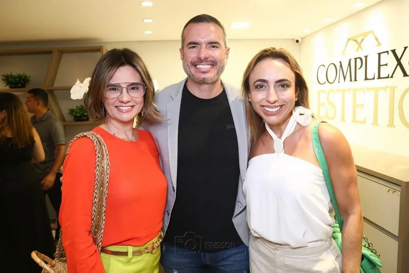 Anna Magalhães, Diego Leite e Mabel Portela