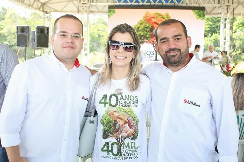 Bruno Soares, Flávia Ibiapina e Alfredo Elias