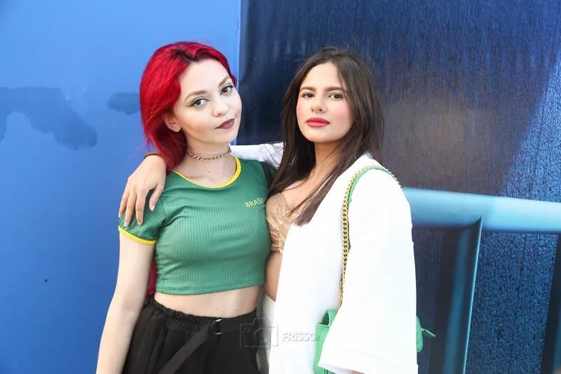 Camaleoa e Beatriz Galdino