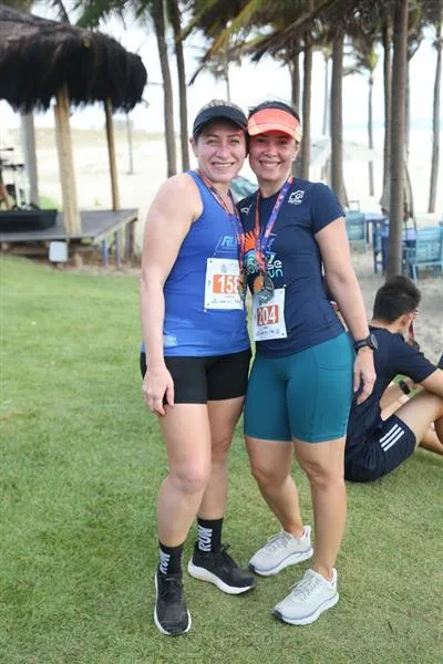 Clarissa Almeida e Leide Silva