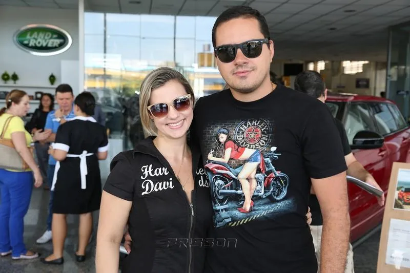 Aline Fernandes e Erico Campos