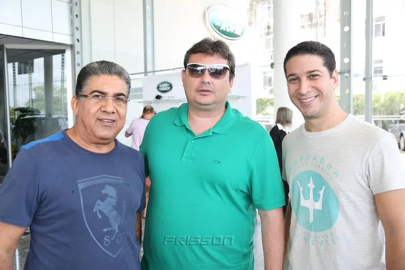 Antonio Junior, Hagamenon Junior e Victor Rufino