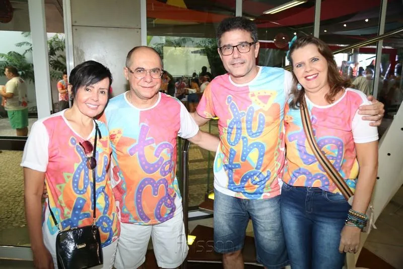 Alana e Jesualdo Farias, Barros Neto e Andréa Barros