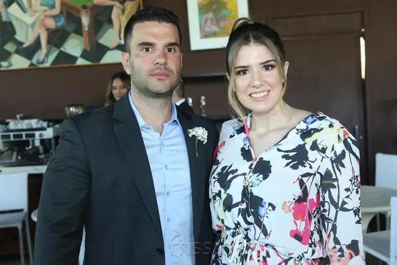 Adriano Dias Branco e Maria Eugenia Lira