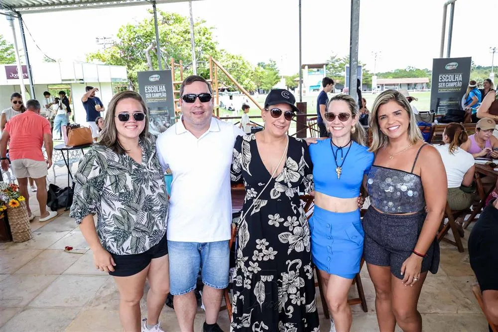 Bruna Andrade, Alan Leyva, Julia Brasileiro, Talita Assis e Calliane Andrade