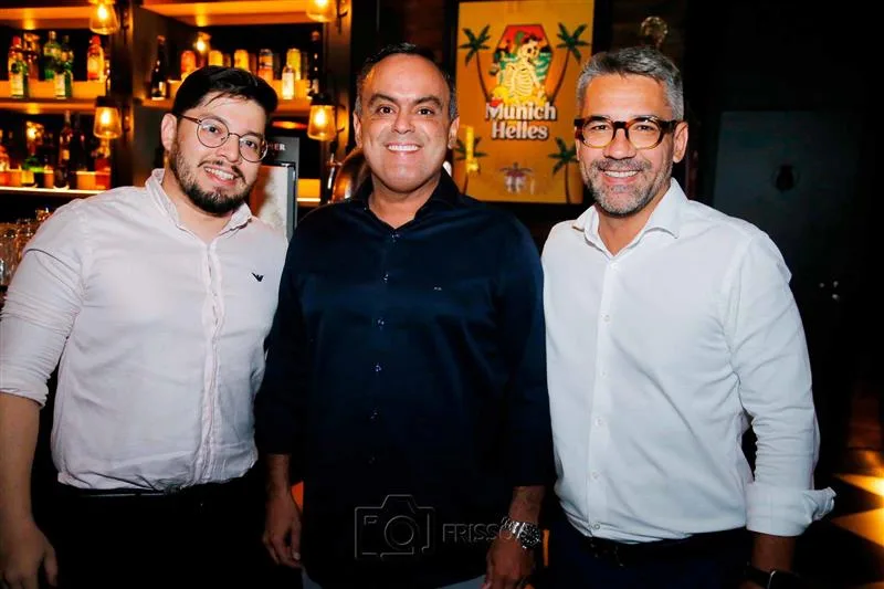Cláudio Andrade, Marcelo Mota e Sávio Aguiar