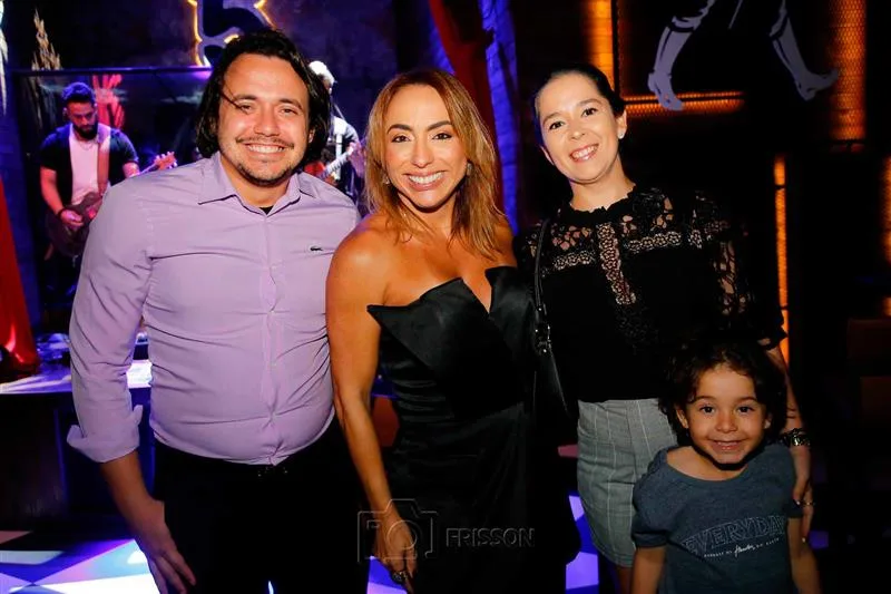 Erick Christian, Mabel Portela, Waleska Welka e Yuri Christian